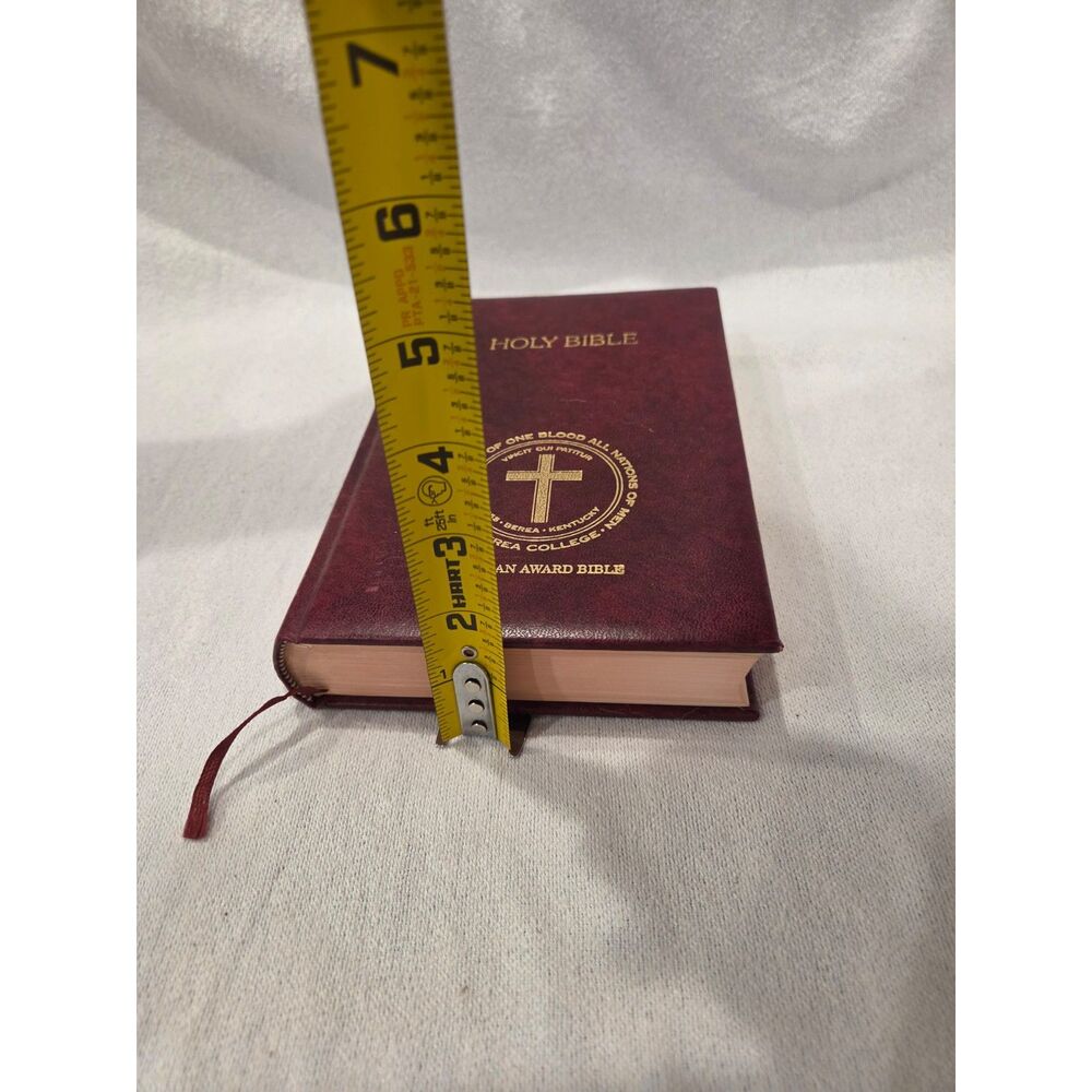Berea College Beekman Award Bible 1984 NIV Burgundy International Bible Society - Picture 6 of 10